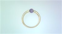 Ringe Sommer Dame Anello Con Pietra in Gelbgold Ametista AME P UQ/Z - AME P UQ/Z
